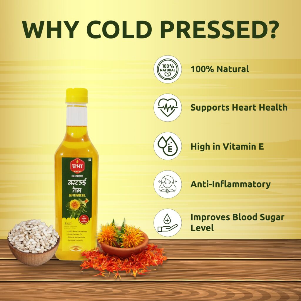 Safflower Oil for Weight Loss: Indian Diet Tips for Women ColdPressed Safflower oil